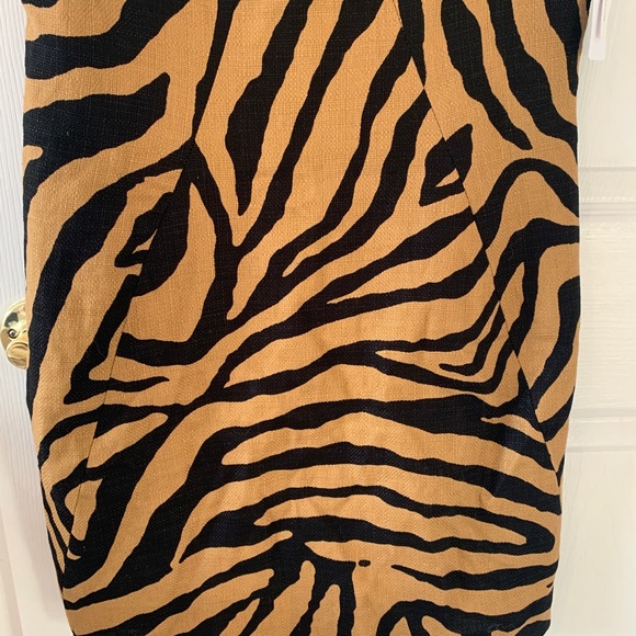 NWT Equipment tiger printed mid length jada dress - Picture 3 of 12